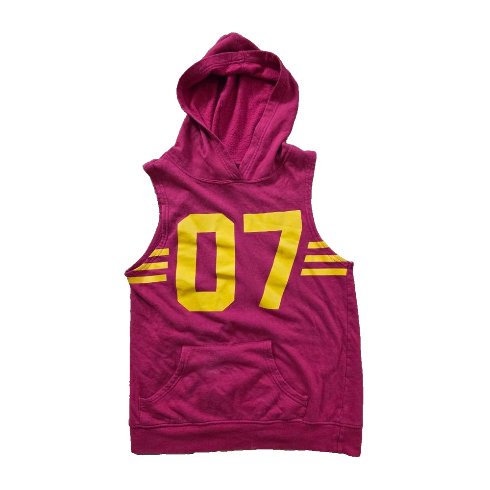 Harry Potter Red Quidditch Sleeveless Tank Pullover Tunic Hoodie Small A001812
